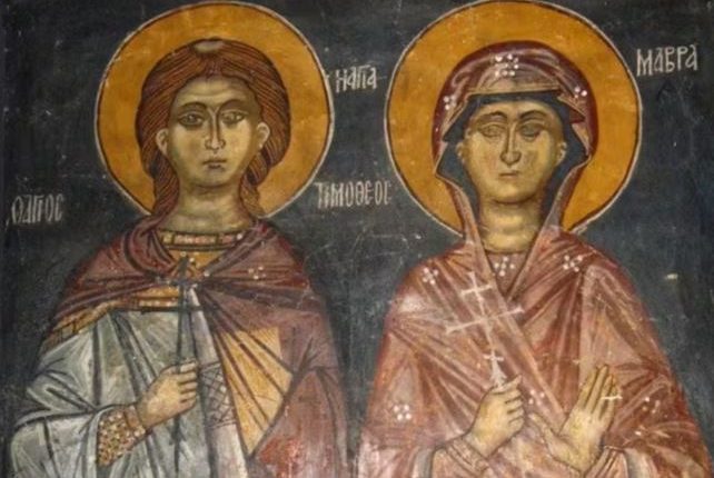 3-Μαΐου:-Εορτάζουν-οι-Άγιοι-Μάρτυρες-Τιμόθεος-και-Μαύρα