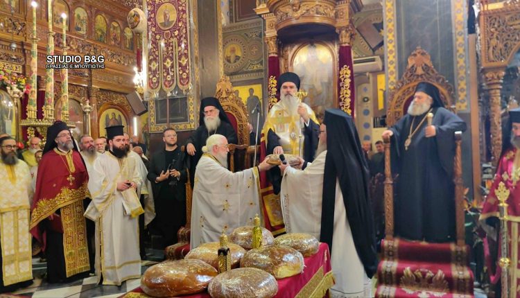 Πολυαρχιερατικός-Εσπερινός-για-τον-Πολιούχο-του-Άργους-Άγιο-Πέτρο