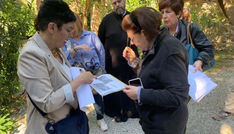 Αυτοψία-στον-Άγιο-Δημήτριο-από-την-Λίνα-Μενδώνη:-«Ο-Ναός-του-Αγίου-Δημητρίου-αποτελεί-τον-πνευματικό-και-ιστορικό-πυρήνα-της-Θεσσαλονίκης»