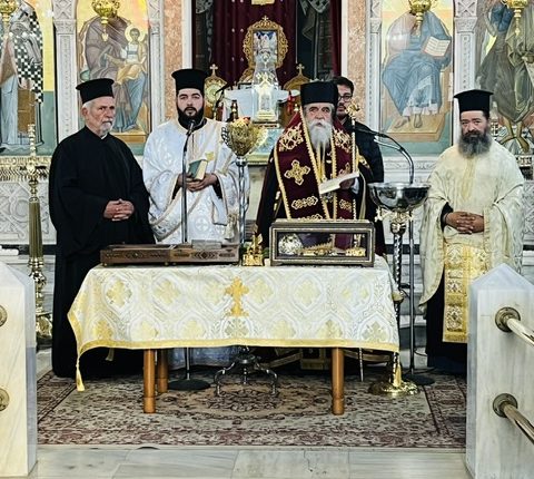 Ιστορικές-Στιγμές-για-τη-Γαστούνη:-Μόνιμη-Εγκατάσταση-Ιερών-Λειψάνων-από-το-Πατριαρχείο-Ιεροσολύμων