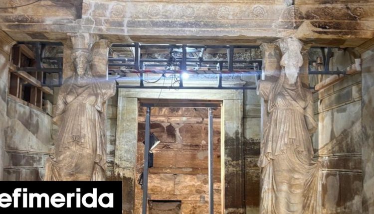 Αμφίπολη:-Αποκαλύφθηκε-για-πρώτη-φορά-το-σύνολο-του-περιβόλου-του-τάφου-Ενα-μεγαλειώδες-μνημείο-[εικόνες]