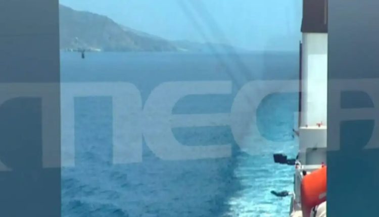 Μυστήριο-με-ελικόπτερο-που-φέρεται-να-παρενόχλησε-πλοίο-της-γραμμής-στο-Αιγαίο