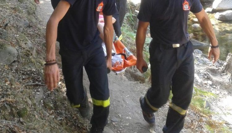 Χανιά:-eπιχείρηση-διάσωσης-65χρονης-Γερμανίδας-που-τραυματίστηκε-στο-φαράγγι-της-Αγίας-Ειρήνης