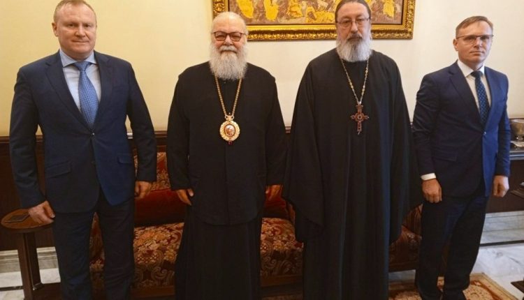 Ο-Πατριάρχης-Αντιοχείας-δέχθηκε-εκπρόσωπο-της-Ρωσικής-Ορθόδοξης-Εκκλησίας