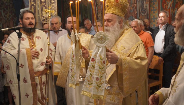 Η-εορτή-της-Αναλήψεως-του-Κυρίου-και-η-μνήμη-των-Αγίων-Κωνσταντίνου-και-Ελένης-στην-Ιερά-Μητρόπολη-Κορίνθου