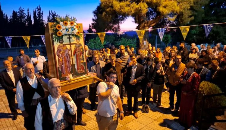 Ο-Επίσκοπος-Σκοπέλου-Νικόδημος-σε-ενοριακές-πανηγύρεις-των-Αγίων-Κωνσταντίνου-και-Ελένης