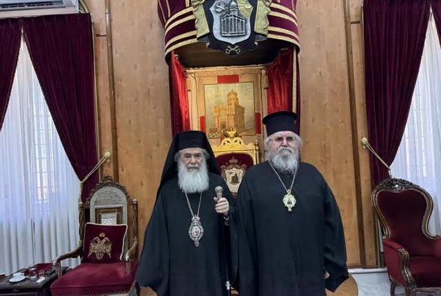Προσκυνηματική-επίσκεψη-του-Μητροπολίτη-Καισαριανής-στους-Αγίους-Τόπους