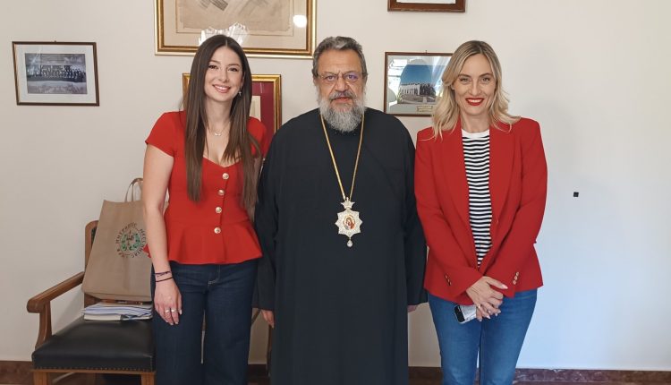 h-Ευρωβουλευτής-Ελεονώρα-Μελέτη-στον-Μητροπολίτη-Μεσσηνίας
