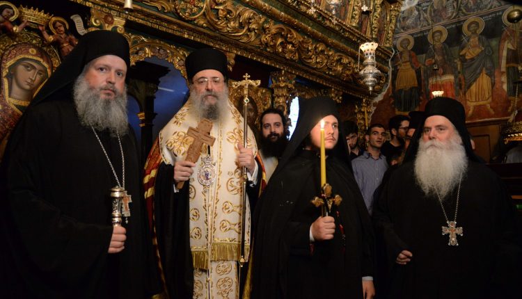 Κουρά-νέου-Μοναχού-στην-Ιερά-Μονή-Αγίων-Πάντων-Τριταίας-Πατρών