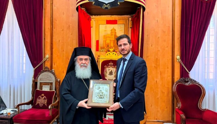 Σειρά-συναντήσεων-δέχθηκε-ο-Πατριάρχης-Ιεροσολύμων