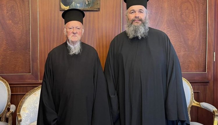 Επίσκεψη-του-Μητροπολίτου-Φλωρίνης-στο-Οικουμενικό-Πατριαρχείο