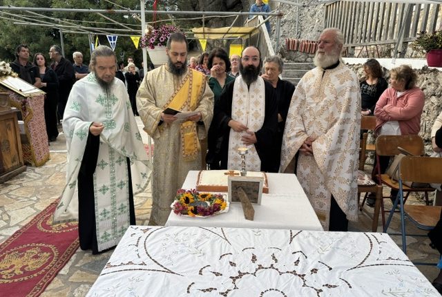 Εορτάστηκε-η-μνήμη-των-Αγίων-318-Θεοφόρων-Πατέρων-στην-ομώνυμη-Ιερά-Μονή-στον-Αλέξανδρο-Λευκάδος