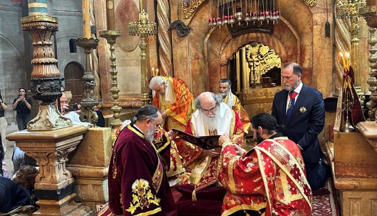 Η-εορτή-της-Πεντηκοστής-στον-Πανάγιο-Τάφο-στα-Ιεροσολύμα