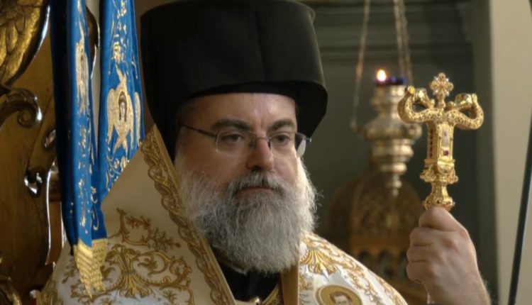 Ευχές-του-Μητροπολίτου-Κυδωνίας-Τίτου-προς-τον-νεοεκλεγέντα-Επίσκοπο-Ταμισού-Πανάρετο