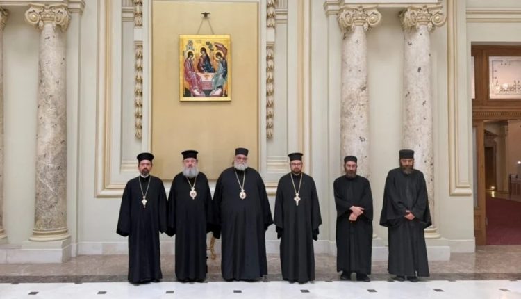 Ο-Μητροπολίτης-Ταμασού-Ησαΐας-στο-Πατριαρχείο-Ρουμανίας