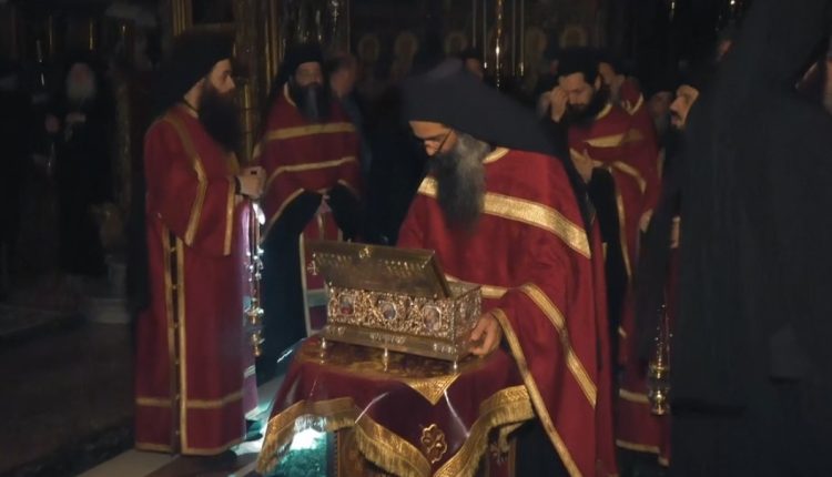 Η-επάνοδος-της-Αγίας-Ζώνης-στην-ΙΜΜ.-Βατοπαιδίου-(ΒΙΝΤΕΟ)