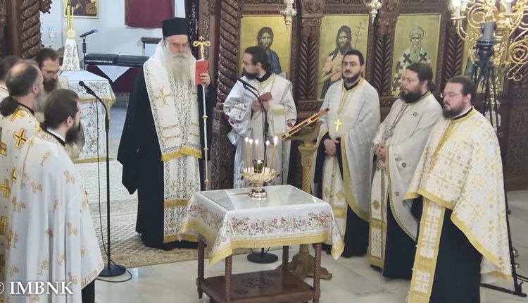 Ευχέλαιο-ενώπιον-της-Ιεράς-Εικόνας-της-Παναγίας-του-Όρους-των-Ελαιών-στην-Ιερά-Μονή-Παναγίας-Δοβρά-Βεροίας