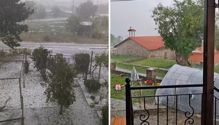 Καλοκαιρινό-μπουρίνι-με-χαλαζόπτωση-σάρωσε-τα-Ιωάννινα:-Ποτάμια-οι-δρόμοι,-σοβαρές-ζημιές-σε-καλλιέργειες