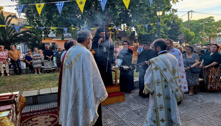Εορτή-της-Συνάξεως-της-Ιεράς-Εικόνος-της-Παναγίας-«Άξιον-Εστιν»-και-του-Οσίου-Λουκά-του-Ιατρού-στην-Κομοτηνή