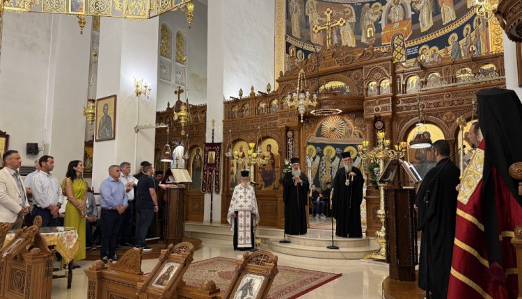 Εσπερινός-ονομαστηρίων-Μητροπολίτη-Ιεραπύτνης-Κυρίλλου