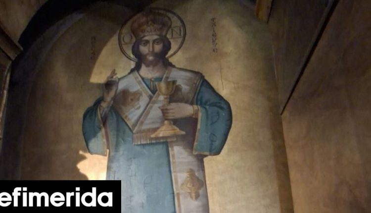 Μπήκαμε-στον-Ναό-που-αγιογράφησε-ο-Παρθένης:-Ιερές-μορφές-που-κόβουν-την-ανάσα-Πού-βρίσκεται,-δείτε-εικόνες