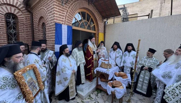 Η-εορτή-των-Οσίων-Αγιορειτών-Πατέρων-στο-Μετόχι-της-Ι-Μ.-Ξενοφώντος-Αγίου-Όρους-στη-Νέα-Ιωνία