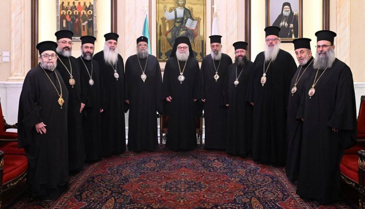 Συνάντηση-Πατριάρχη-Αντιοχείας-με-Μητροπολίτες-των-επαρχιών-της-Συρίας