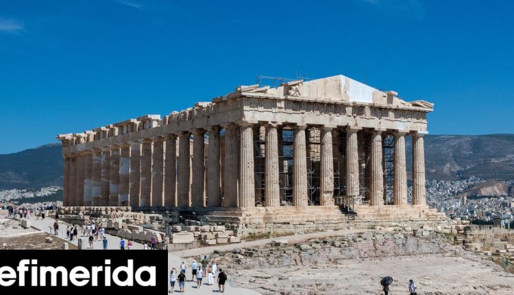 Ιστορικό:-Το-δυτικό-αέτωμα-του-Παρθενώνα-συμπληρώνεται-μετά-από-220-χρόνια-Άλλαξε-όψη-η-Ακρόπολη,-δείτε-εικόνες