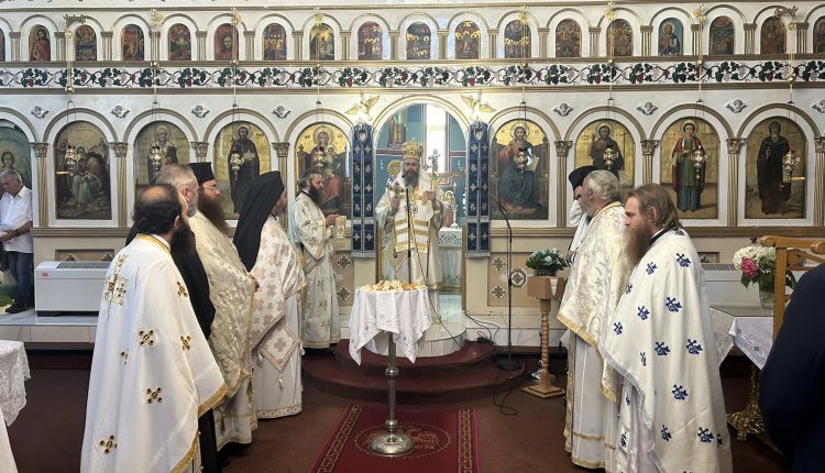 Στην-πανήγυρη-του-Οσίου-Ναούμ-στο-Αρμενοχώρι-ο-Μητροπολίτης-Φλωρίνης