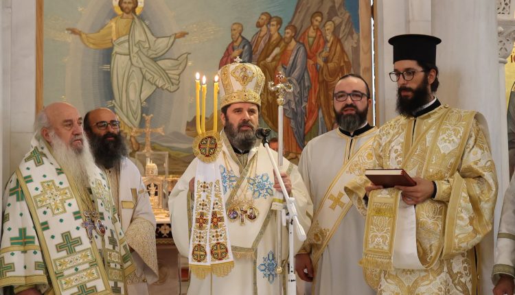 Χειροτονία-ιεροδιακόνου-στα-Τίρανα