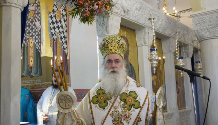 Αρχιερατική-Θεία-Λειτουργία-στην-Αρχαία-Κόρινθο
