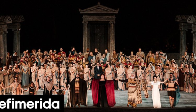 «Μήδεια»-στην-Επίδαυρο-από-τη-Λυρική:-Μια-μαγική-ανασύνθεση-της-παράστασης-της-Κάλλας-του-1961,-αποθέωση-από-10.000-θεατές-[εικόνες&βίντεο]