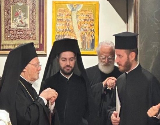 Στο-Πατριαρχείο-ο-Αρκαλοχωρίου-Ανδρέας-για-την-έναρξη-του-Ψαράκειου-Εκκλησιαστικού-Ιδρύματος