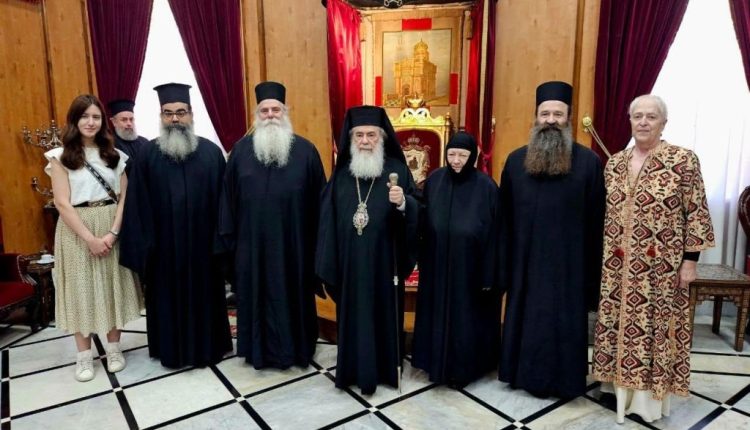 Επισκέψεις-στον-Πατριάρχη-Ιεροσολύμων-Θεόφιλο