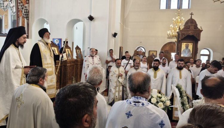 Ο-Αρκαλοχωρίου-Ανδρέας-στην-Εξόδιο-Ακολουθία-της-μακαριστής-Ουρανίας-Κριτσωτάκη