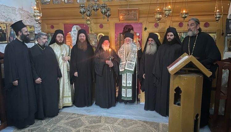 Ρασοφορία-Μοναχού-στο-νησάκι-«Αλατάς»-του-Παγασητικού-κόλπου