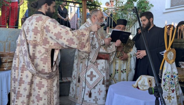 Εγκαίνια-Ιερού-Ναού-Οσίου-Γεωργίου-Καρσλίδη-στο-Λιβαδερό-Δράμας