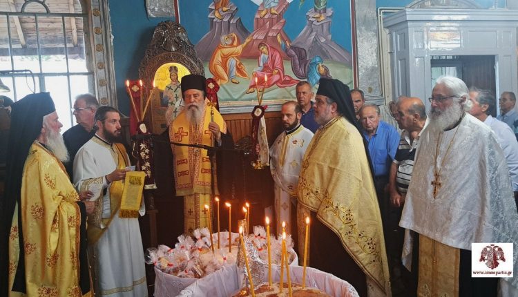 Αρχιερατικός-Εσπερινός-Συνάξεως-των-Δώδεκα-Αποστόλων-στο-Γούναρι-Σπάρτης