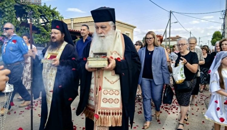 Υποδοχή-ιερών-κειμηλίων-και-λειψάνων-στη-Δαλαμανάρα-Αργολίδας
