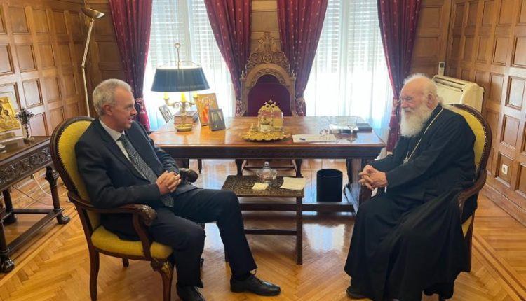 Συνάντηση-Αρχιεπισκόπου-με-τον-Πρόεδρο-της-Ελληνικής-Στατιστικής-Αρχής