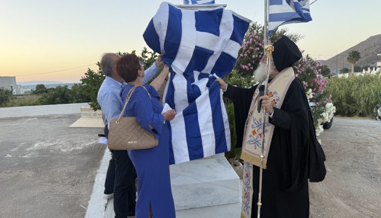 Εσπερινός-της-Αγίας-Κυριακής-και-αποκαλυπτήρια-Μνημείου-Πεσόντων-στην-Παχειά-Άμμο-Ιεράπετρας