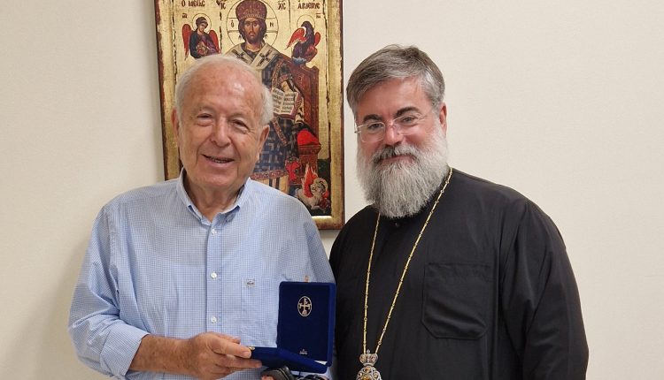 Εθιμοτυπική-επίσκεψη-του-πρώην-Υπουργού-Χρήστου-Μαρκογιαννάκη-στον-Κυδωνίας-Τίτο