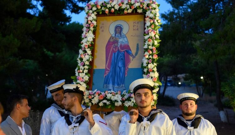 Ο-εορτασμός-της-Αγίας-Μαρίνας-στη-Ναυτική-Βάση-Νοτίου-Ευβοϊκού