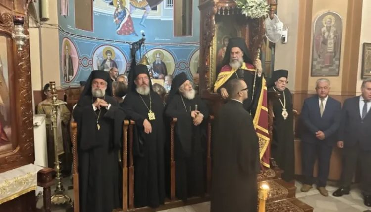 Πολυαρχιερατικός-Εσπερινός-της-Αγίας-Μαρίνας-στη-Λέρο