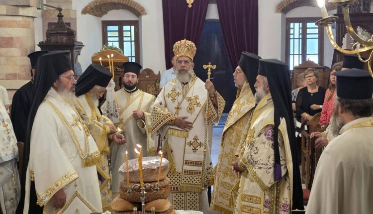 Η-εορτή-της-ανακομιδής-των-Λειψάνων-της-Οσίας-Γαβριηλίας-στη-Λέρο