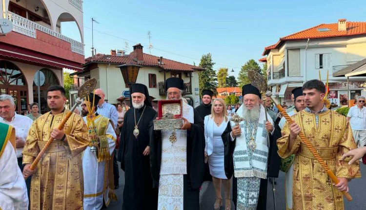 Το-Λιτόχωρο-υποδέχθηκε-την-Τιμία-Κάρα-του-Αγίου-Παρθενίου