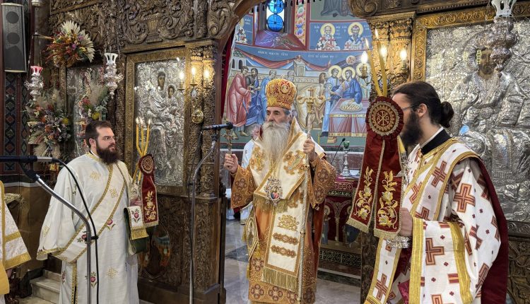 Μητροπολίτης-Πειραιώς:-“Η-Αγία-Παρασκευή-έγινε-ο-αιώνιος-διαχρονικός-άνθρωπος-που-εμπνέει-και-οδηγεί-και-χαριτώνει-το-λαό-μας”.