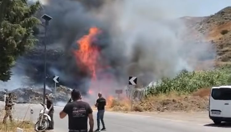 Φωτιά-στο-Ηράκλειο-–-Ήχησε-το-112