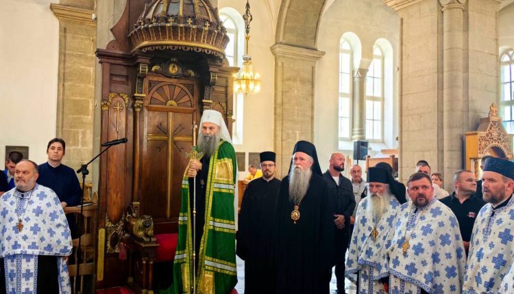 Θερμή-υποδοχή-του-Πατριάρχη-Σερβίας-στο-Νίκσιτς-με-μηνύματα-και-προσευχή-για-ειρήνη-και-ενότητα
