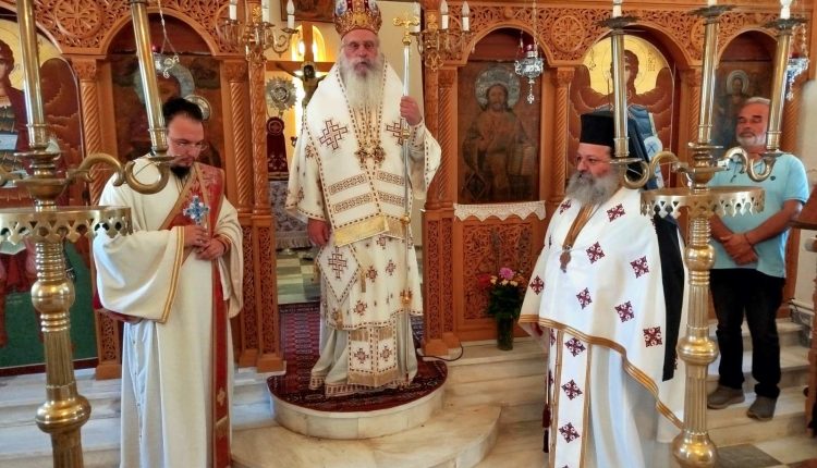 Ο-Μητροπολίτης-Μαντινείας-και-Κυνουρίας-Επιφάνιος-στον-Έλατο-Αρκαδίας